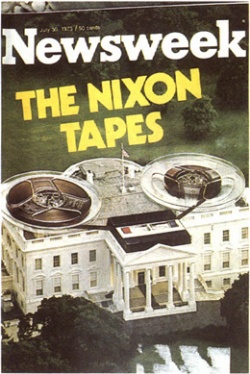 Las cintas de Nixon. Portada del Newsweek.